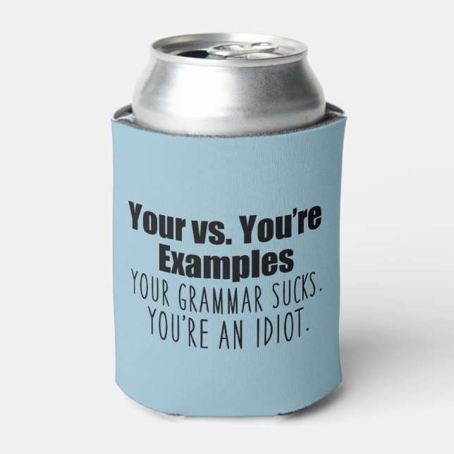 Rafraichisseur De Cannettes Bonne grammaire (Can devant)
