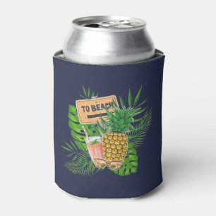 Rafraichisseur De Cannettes Cadeau de fête d'anniversaire Luau Aloha hawaïen