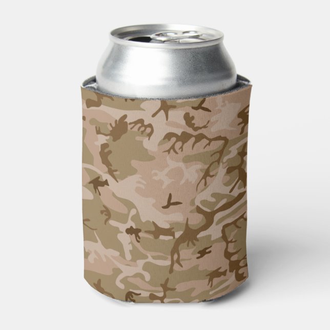 Rafraichisseur De Cannettes Camo Brown de style militaire très Cool (Can devant)