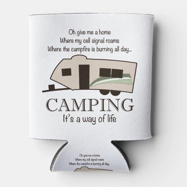 Rafraichisseur De Cannettes Camping : C'est un mode de vie (Devant)