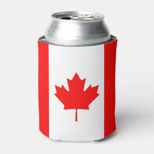 Rafraichisseur De Cannettes Can Cooler avec drapeau du Canada