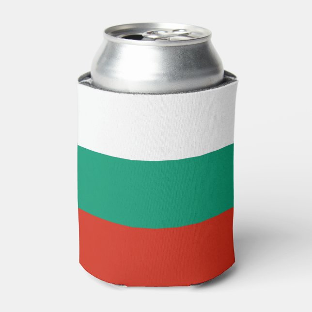 Rafraichisseur De Cannettes Can Cooler avec le drapeau de la Bulgarie (Can devant)
