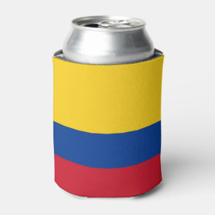 Rafraichisseur De Cannettes Can Cooler avec le drapeau de la Colombie