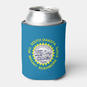 Rafraichisseur De Cannettes Can Cooler avec le drapeau de l'état du Dakota du