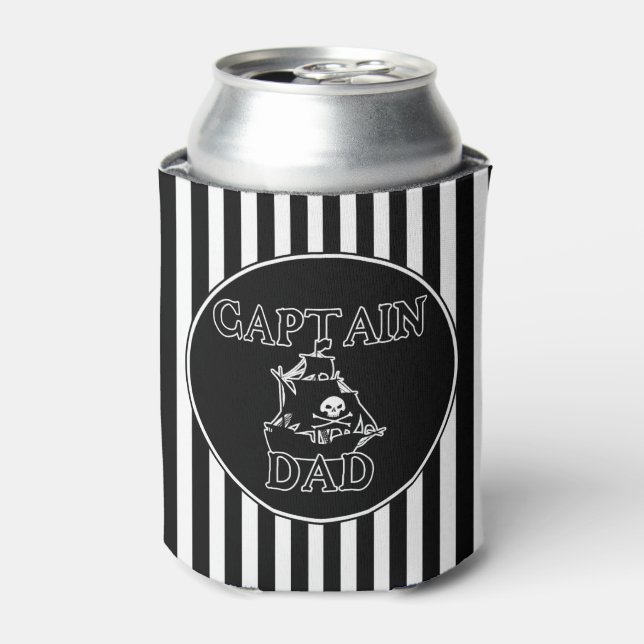 Rafraichisseur De Cannettes Capitaine Papa - Ghomajorité Galleon Can Cooler (Can devant)