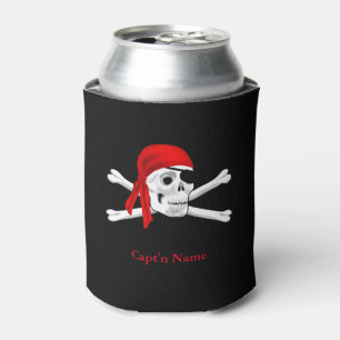Rafraichisseur De Cannettes Capitaine Pirates Custom Pirate Can Cooler