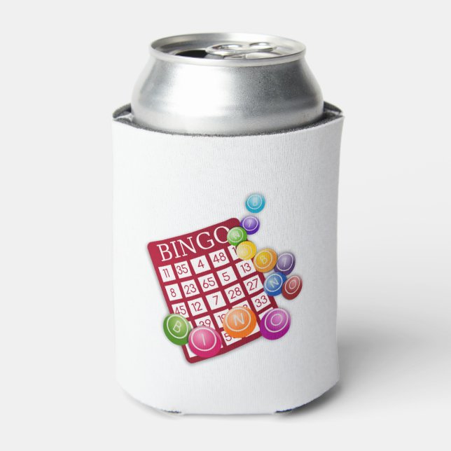 Rafraichisseur De Cannettes Carte BINGO avec boules BINGO (Can devant)