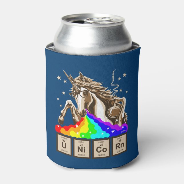 Rafraichisseur De Cannettes Chimie licorne vomit arc-en-ciel (Can devant)