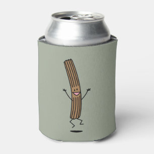Rafraichisseur De Cannettes Churro sautant encourageant