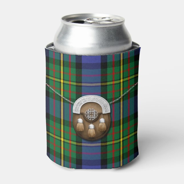Rafraichisseur De Cannettes Clan MacLaren Tartan Et Sporran (Can devant)