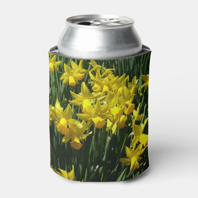 Rafraichisseur De Cannettes Daffodiles Jaunes I Fleurs De Printemps Cheveux (Can devant)