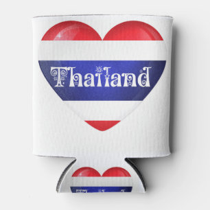Rafraichisseur De Cannettes Drapeau cardiaque en Thaïlande