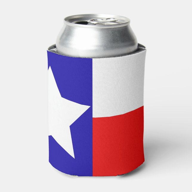 Rafraichisseur De Cannettes Drapeau Texas Can Cooler (Can devant)