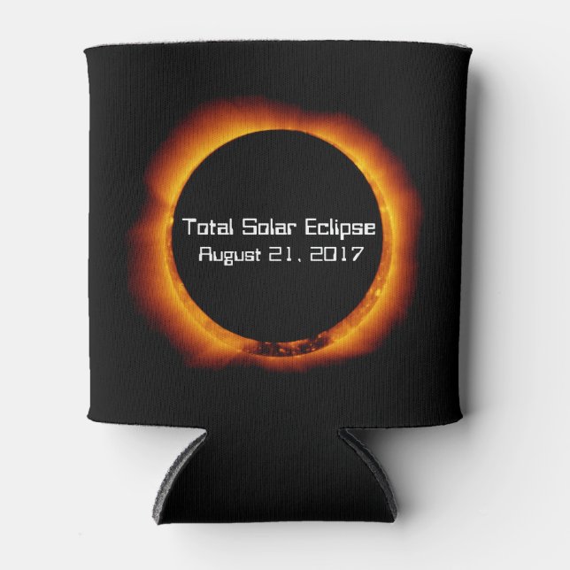 Rafraichisseur De Cannettes Éclipse solaire totale 2017 (Devant)