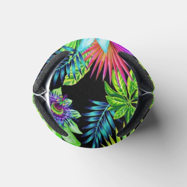 Rafraichisseur De Cannettes Fleurs tropicales, boîte personnalisée (Bas)