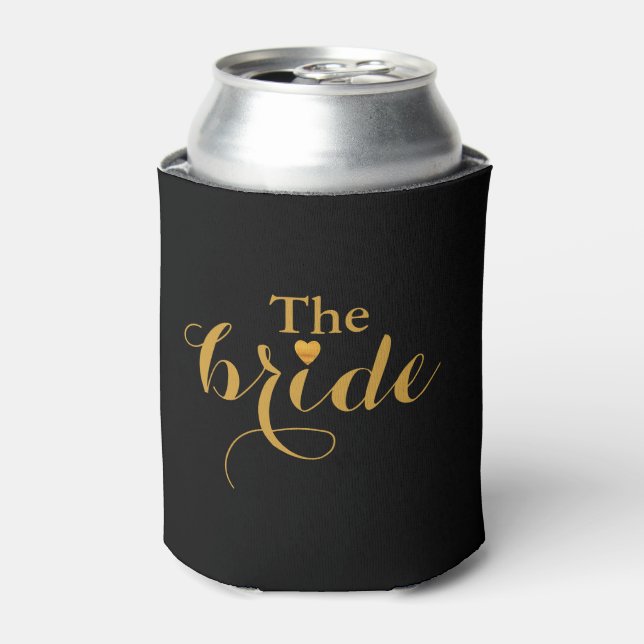 Rafraichisseur De Cannettes Gold Heart La Mariée Faux Foil (Can devant)
