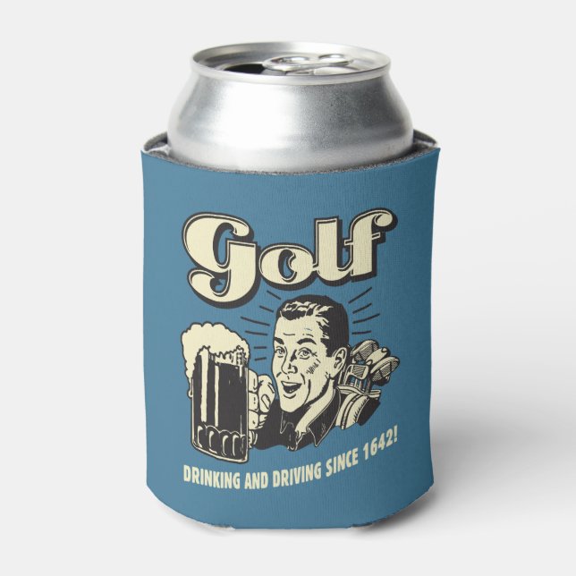 Rafraichisseur De Cannettes Golf : Boire et conduire depuis 1642 (Can devant)