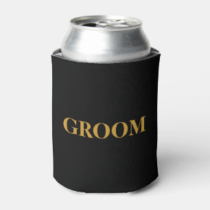 Rafraichisseur De Cannettes GROOM Pour Lui Mariage Noir