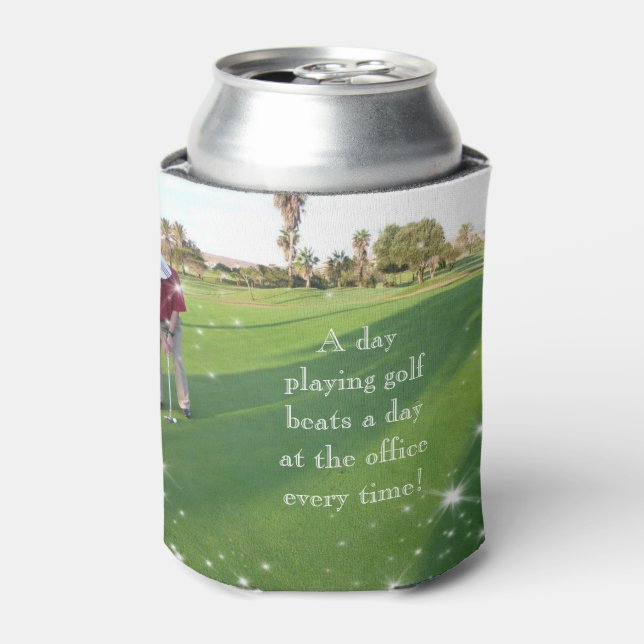 Rafraichisseur De Cannettes HAMbyWG - Couverture de boisson - Thème de golf (Can devant)
