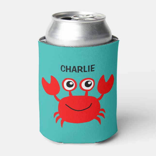 Rafraichisseur De Cannettes Happy Crab personnalisé peut refroidir (Can devant)