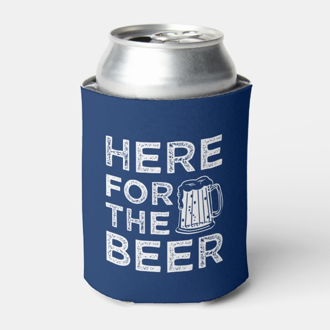 Rafraichisseur De Cannettes Ici pour la bière drôle dire peut refroidir (Can devant)
