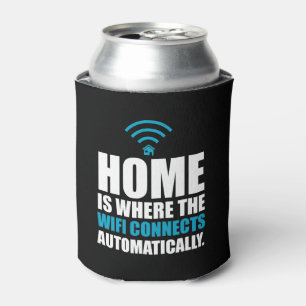 Rafraichisseur De Cannettes La maison est où le Wi-Fi se relie automatiquemen