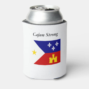 Rafraichisseur De Cannettes Le drapeau acadien Cajun fort et fier peut coozie