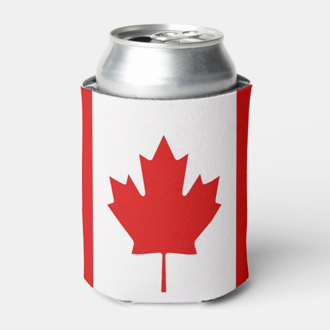 Rafraichisseur De Cannettes Le drapeau de la Feuille d'érable du Canada (Can devant)