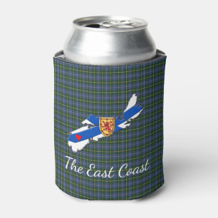 Rafraichisseur De Cannettes Love The East Coast Heart N.S.tartan peut refroidi