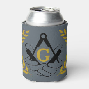 Rafraichisseur De Cannettes Masonic Can Koozy