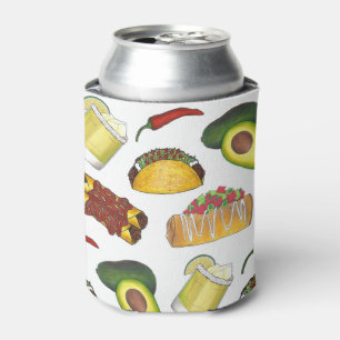 Rafraichisseur De Cannettes Mexique Tex Mex Nourriture Taco Enchilada Chimicha