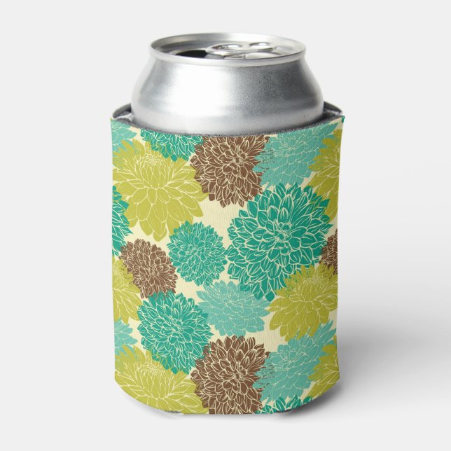 Rafraichisseur De Cannettes Modèle floral 12 (Can devant)