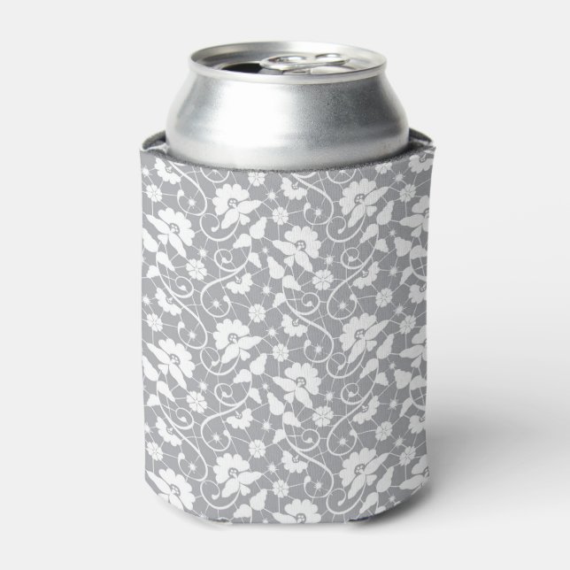 Rafraichisseur De Cannettes Motif de dentelle florale (Can devant)