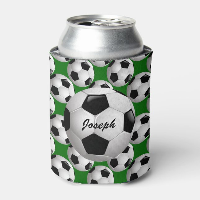Rafraichisseur De Cannettes Motif de football personnalisé (Can devant)