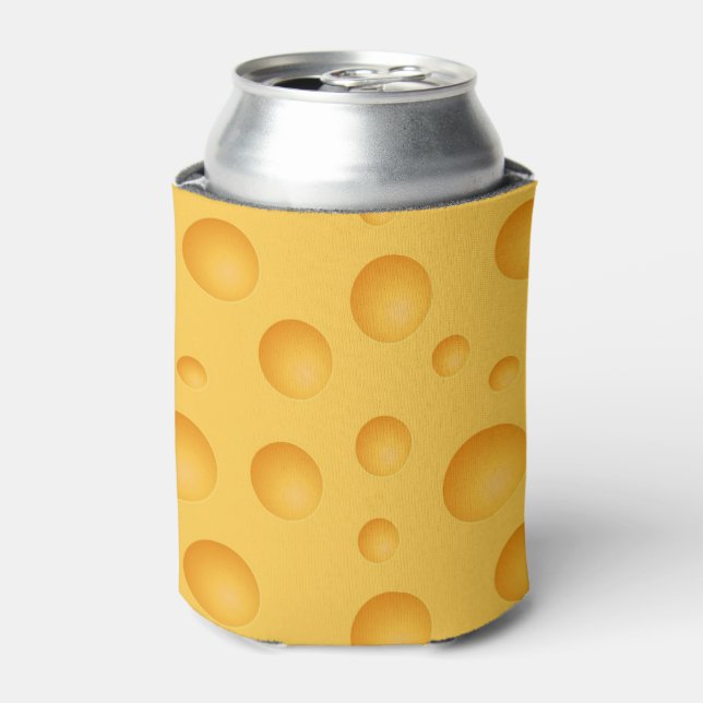 Rafraichisseur De Cannettes Motif de fromage jaune (Can devant)
