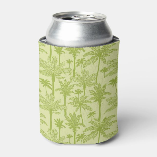 Rafraichisseur De Cannettes Motif de palmiers verts (Can devant)