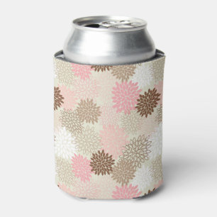 Rafraichisseur De Cannettes Motif rose et Brown de maman
