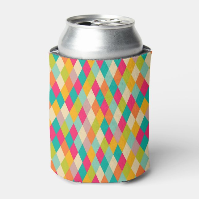 Rafraichisseur De Cannettes Motif vintage Arlequin (Can devant)