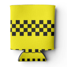 N.Y.C Cab Cab Custom Can Cooler