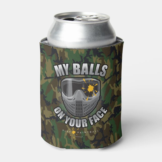 Rafraichisseur De Cannettes Paintball on Your Face (Can devant)