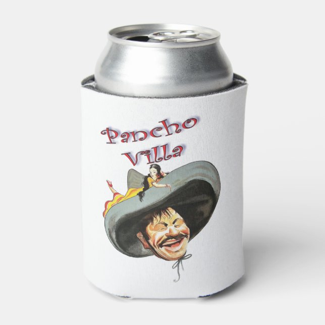 Rafraichisseur De Cannettes Pancho Villa 🔥 Héros Général Mexicain (Can devant)