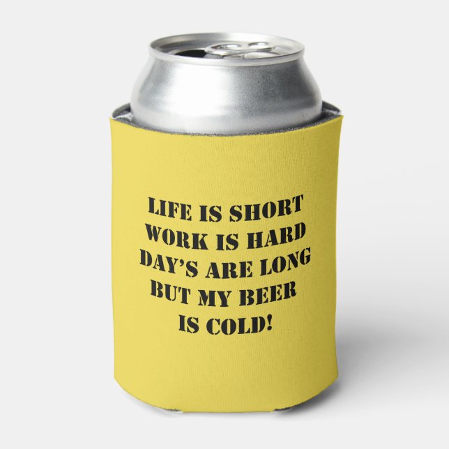 Rafraichisseur De Cannettes Pâte de bière froide (Can devant)