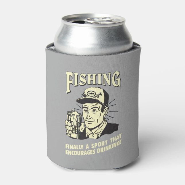 Rafraichisseur De Cannettes Pêche : Le Sport Encourage La Boisson (Can devant)