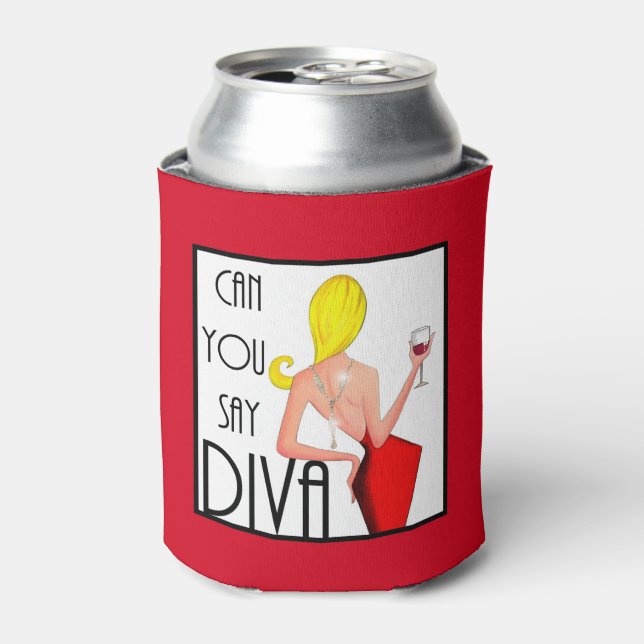 Rafraichisseur De Cannettes "Peux-tu dire DIVA ?" (Can devant)