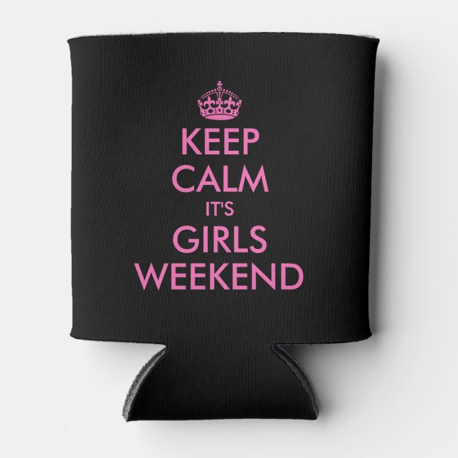 Rafraichisseur De Cannettes Pink garder calme peut refroidir pour les filles w (Devant)