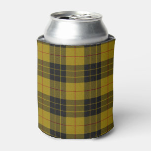 Rafraichisseur De Cannettes Plaque noire jaune tartan MacLeod