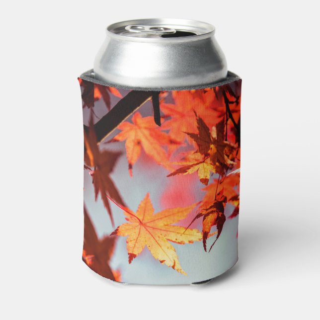 Rafraichisseur De Cannettes Red Fall Automne Feuilles de l'érable (Can Dos)