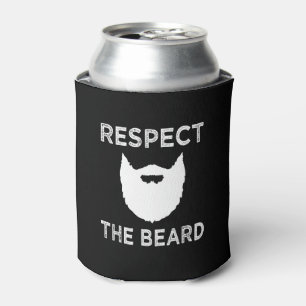 Rafraichisseur De Cannettes Respectez la Beard drôle chemise pour hommes