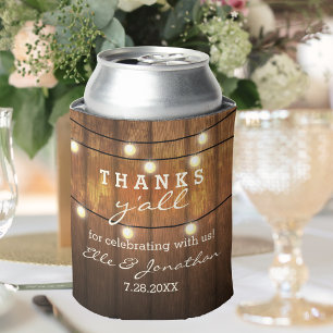 Rafraichisseur De Cannettes Russe Mariage Country String lights Merci à vous t