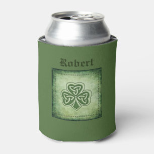 Rafraichisseur De Cannettes Shamrock à la mode vintage d'Irlandais de grundge